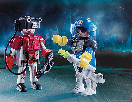 Playmobil Duo Pack - Spacepolizist und Ganove